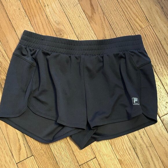 Fila Sport Womens Shorts Charcoal‎ Gray Size Large - Picture 1 of 1